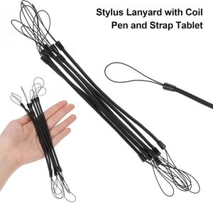 Chất Lượng Cao Màu Đen Có Thể Thu Vào Mùa Xuân Cuộn Dây Dây Đeo Chống Mất Mùa Xuân Dây Xích Stylus Dây Buộc - Product Image 3