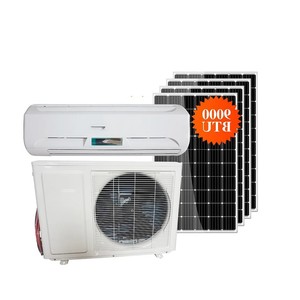 Climatiseur <span class=keywords><strong>solaire</strong></span> domestique extérieur CE RoHS TUV 9000btu 12000btu 18000btu 24000btu avec contrôle de vitesse variable et <span class=keywords><strong>chauffage</strong></span> - Product Image 1
