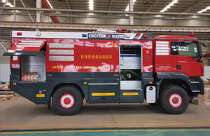 Vente chaude de nouveaux camions de pompiers diesel à transmission manuelle utilisés par les pompiers en usine - Product Image 5