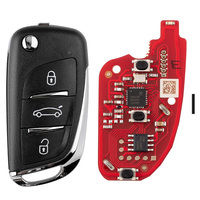Clé de voiture universelle Xhorse à 3 boutons XKDS20EN 2e génération 315Mhz 433Mhz, télécommande de remplacement à puce pour entrée sans clé