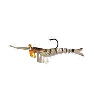 3.5g 7.1g 9.5g Nouveau leurre appât poisson et insecte appât souple crevettes souples avec crochet nager gel de silice Simulation appât pour crevettes LQSL1331