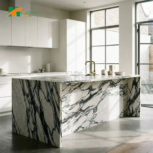 Encimera <span class=keywords><strong>de</strong></span> Cocina Moderna <span class=keywords><strong>de</strong></span> Mármol Natural Beige Bianca Perla MTSTONE, Mesa Central para Isla <span class=keywords><strong>de</strong></span> Cocina - Product Image 4