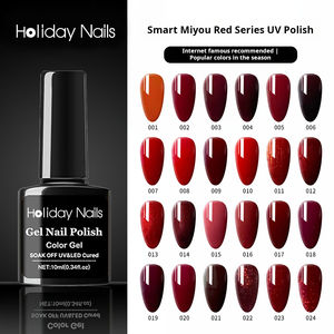 Fornitura Ingrosso Smalto Gel per Unghie Stile di Tendenza Professionale Senza Hema Logo Personalizzato Smalto per Unghie Gel Colorato 10ml - Product Image 1