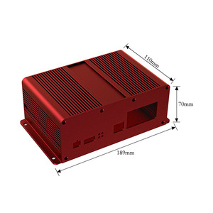 Custom Communication Processor Steel <b>Metal</b> Housing Anodization Power Module Enclosure Main Board Extruded Aluminum IP65 <b>Box</b> - Product Image 3