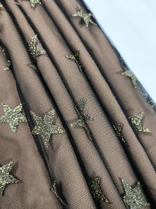 Star Mesh plisado <span class=keywords><strong>Vintage</strong></span> negro Patchwork tanque vestido O-Ring detalle con cordones frente cintura alta mujeres vestidos de fiesta de graduación - Product Image 6