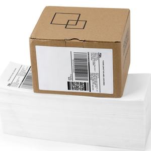 Modern Customized 4x6 Fold Logistics 3 Layer Logistic Shipping Label <b>Roll</b> - Product Image 3