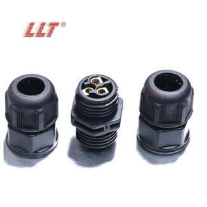 TUV SAA Сертифицированный наружный 2 pin 3 pin 4 pin IP68 Водонепроницаемый паяльный винтовой терминал электрические разъемы - Product Image 2