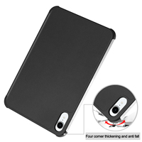 Étui Premium Rigide à Trois Volets en Cuir PU pour Tablette 8,7 Pouces avec Fonction Veille/Réveil Automatique et Support de Protection pour iPad Mini 8 2026