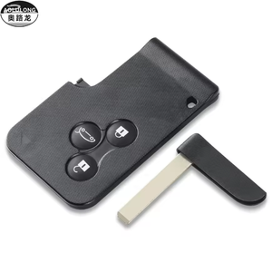 Funda Universal para Llaves de Coche de 3 Botones, Carcasa para Llaves de Vehículo, para Renault Megane, Cubierta para <span class=keywords><strong>Llave</strong></span> de Auto - Product Image 4