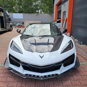 Cofano in Fibra di Carbonio Stile ZR1 per Chevrolet Corvette C8 Stingray Z06, Copertura Motore Anteriore Sostitutiva, Accessori per Carrozzeria - Product Image 6
