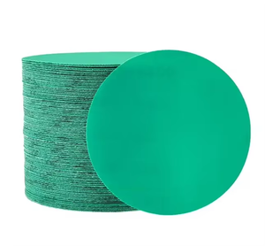 Đĩa nhám giấy nhám màu xanh lá cây 5 inch, loại móc và vòng, đường kính 125mm, dùng để loại bỏ vật liệu và làm mới bề mặt - Product Image 5