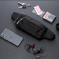 Tas Pinggang Olahraga Luar Ruangan Multifungsi Baru, Kantong Ponsel Lari yang Pas di Badan, Tahan Air dan Tahan Aus, Tas Jinjing Uniseks