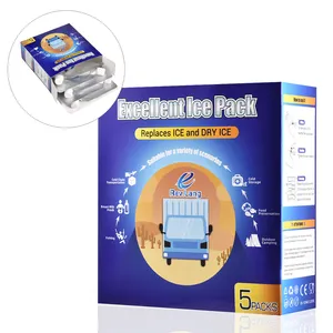 Paquete de hielo reutilizable, paquetes de congelador frío de larga duración <span class=keywords><strong>para</strong></span> refrigeradores y bolsas de Almuerzo - Product Image 6