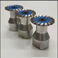 Lame de scie diamantée miniature TGS M14 de haute qualité, soudée au laser, OEM, pour la découpe du granit, qualité industrielle, revêtement Ti