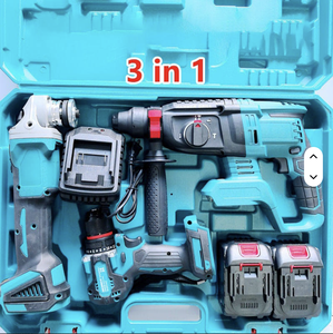 Kit d'outils sans fil professionnel 10 en 1 21V, ensemble d'outils électriques économiques pour les travaux de construction WKC-10-1 WKC-10-1 - Product Image 3