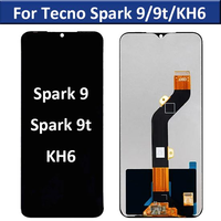 Écran LCD OEM en gros pour Tecno Spark 9 KG5p / Spark 9T KH6 avec numériseur, assemblage complet