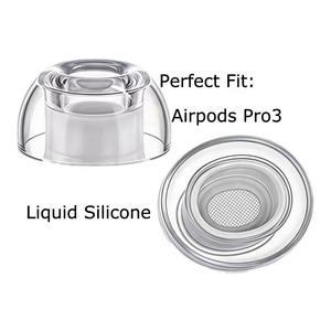Puntas de Silicona Líquida Ultra Premium para <span class=keywords><strong>AirPods</strong></span> Pro 3.ª Generación (2025), Repuestos de Auriculares con Cancelación de Ruido y Comodidad - Product Image 6