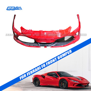 Phần ban đầu cho Ferrari F8 Spider body Kit nhựa màu đỏ các bộ phận phía trước <span class=keywords><strong>Bumper</strong></span> OE 985983438 - Product Image 2