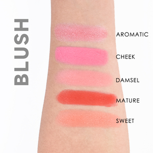 Crema de lujo rubor vegano de larga duración rubor en polvo rubor de labios y mejillas Etiqueta Privada - Product Image 4