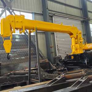 Grue articulée montée sur camion de 15 tonnes haute performance avec pompe hydraulique Evangel et moteur Weichai pour charges lourdes en construction - Product Image 5