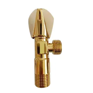 Factory Wholesale Brass Angle Valve Bathroom Fittings 1/2 inch 90 Degree Water Wash Seat Bathroom Angle Cock