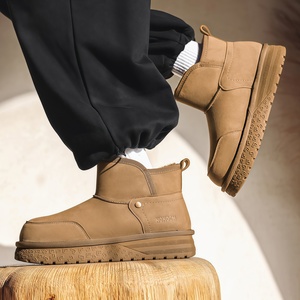 <span class=keywords><strong>Botas</strong></span> de Nieve para <span class=keywords><strong>Hombre</strong></span>, <span class=keywords><strong>Estilo</strong></span> 2026, Inspiradas en el Noreste, Forradas con Felpa Artificial, Extra Gruesas, de Caña Alta, para Mantener el Calor - Product Image 4