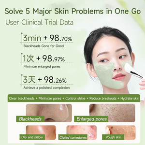 <span class=keywords><strong>Mascarilla</strong></span> Facial <span class=keywords><strong>de</strong></span> Ácido y <span class=keywords><strong>Té</strong></span> <span class=keywords><strong>Verde</strong></span> al por Mayor <span class=keywords><strong>para</strong></span> Piel Mixta, Control <span class=keywords><strong>de</strong></span> Grasa e Hidratación, <span class=keywords><strong>Mascarilla</strong></span> Limpiadora - Product Image 3
