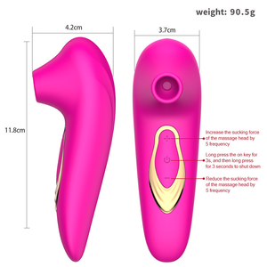 Erwachsene <span class=keywords><strong>Clit</strong></span> Sucker Nippel Klitoris Stimulator Dildo Vaginal Massage Mastur bator Sexspielzeug für Frau Saugen G-Punkt Vibrator USA - Product Image 6