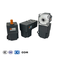 Moteur à engrenages électrique BLDC sans balais à couple élevé de 25W à 750W, 80mm, 90mm, 104mm, 24V, 48V, 110V, 220V, avec contrôleur de vitesse