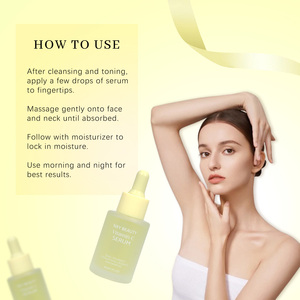 Özel Marka Sıvı Yüz Vitamini C Hyaluronik Asit Bitkisel Gliserin Yaşlanma Karşıtı Parlatıcı Beyazlatıcı Serum Koyu Lekeleri İyileştirir - Product Image 5