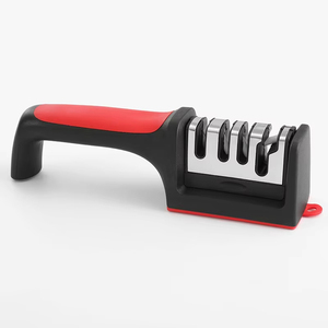 Knife <b>Sharpener</b> Handheld Multi-function 3/4 Stages Type Quick Sharpening <b>Tool</b> With Non-slip Base Kitchen Knives Accessories - Product Image 3