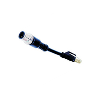 Vente en gros M12 à RJ45 connecteur de câble assemblage de câble droit connecteur de câble de capteur mâle femelle connecteur circulaire M12