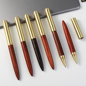 Geoptimaliseerde multi-capaciteit 2G 4G 8G USB flash drive pen van massief messing en origineel hout, USB gelinkt pen met logo, promotie, zakpen USB - Product Image 5