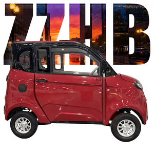 Düşük hızlı Mini elektrikli araç 4 tekerlekler 2 kapılar <span class=keywords><strong>3</strong></span> koltuklar ABS yeni Model güçlü Motor açık vücut akıllı kompakt araba 101-200km - Product Image 2