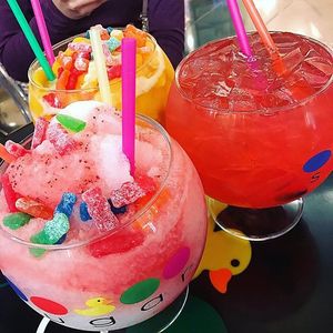 55oz Premium Plastik Fishbowl Cup mit Deckel-Großer Slush Trinkbecher, Party Cups, dekorativer Ornament halter (BPA Free) - Product Image 2