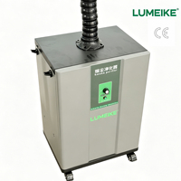 Purificateur mobile de fumée à haute filtration, extracteur de fumée laser avec système de nettoyage automatique des filtres