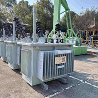 S11-S13-S20 630KVA transformateur de puissance immergé dans l'huile cuivre aluminium haute tension triphasé 250/400KW 110V 60Hz