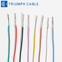 Kabel Silikon UL3132 Tahan Suhu Tinggi, Fleksibel, Berinti Tembaga Terpilin 16-28AWG untuk Peralatan Industri
