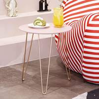 Vente chaude Style le plus durable Table en métal ronde Table à café et à thé Accueil Chambre Meubles Prix le plus bas
