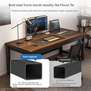 2024 mới nhất cao cấp <span class=keywords><strong>MDF</strong></span> văn phòng điều hành bảng nhà văn phòng máy tính bàn - Product Image 2