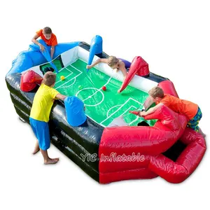 אתגר אוויר כדורגל משחק כיף מתנפח רחף זרימת כדור שדה עבור צוות אירוע