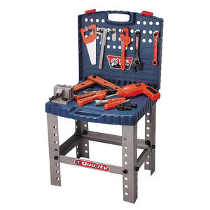 Valise d'outils d'entretien de luxe, cadeau éducatif pour garçons, table de construction, jeu d'imitation, ensemble d'outils électriques pour enfant - Product Image 1