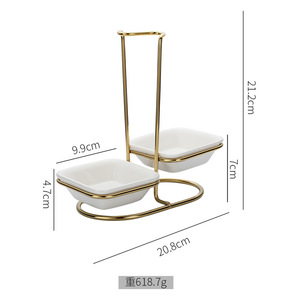 Nuovo Design oro acciaio inox da tavola cremagliera in metallo supporto argento da <span class=keywords><strong>cucina</strong></span> mestolo in ceramica cucchiaio resto - Product Image 6