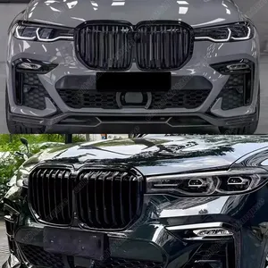 Grille d'admission d'air avant StarNav pour X7 G07 2019 2020 2021 2022, simple/double ligne, pour radiateur de voiture, style course, extérieur - Product Image 3