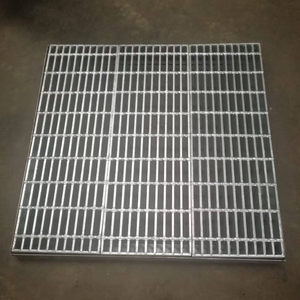 Grille de drainage en acier galvanisé à chaud pour couvercle de grille, drain de sol extérieur antidérapant, taille personnalisée - Product Image 3