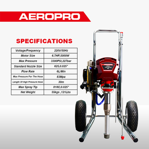AEROPRO 750 Brushless Motor High <b>Volume</b> Painting <b>Spray</b> Paint Sprayer Machine 220V Industrial Airless 750 High Airless P - Product Image 4