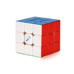 Yongjun YJ Profissional Novo MGC EVO II Evolução Magnética Cubos de Velocidades 3x3 Brinquedos Magic Puzzle Ímãs Cubing