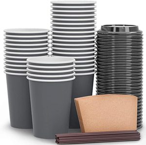 8oz respetuoso con el medio ambiente <span class=keywords><strong>para</strong></span> llevar de doble pared taza de papel de café 12Oz <span class=keywords><strong>para</strong></span> café - Product Image 6