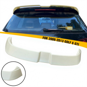 สปอยเลอร์หลังคาทรง OT สำหรับ<span class=keywords><strong>รถ</strong></span>ยนต์ VW Golf 6 MK6 GTI ปี 2008-2013 ผลิตจากพลาสติก ABS ลายคาร์บอนไฟเบอร์ จากโรงงานโดยตรง - Product Image 1