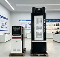 Machine d'essai de matériaux électro-hydraulique à cadre rigide haute performance pour essais de traction, cisaillement et flexion, conforme aux normes ISO, ASTM, GB